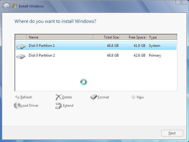 как отформатировать диск с windows 7