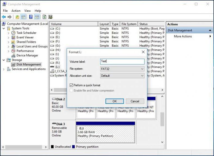 файловая система флешки raw как установить windows 7 