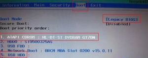 Как исправить Security boot fail на Acer?
