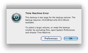 Mac Time Code машина Ошибка 43