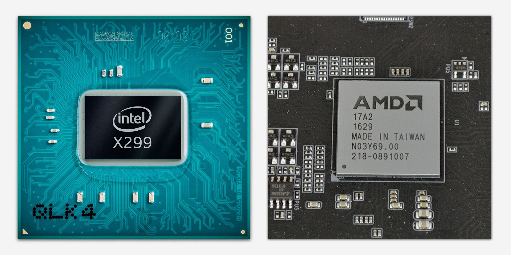 Чипсеты Intel и AMD