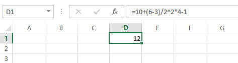 Сложная формула в Excel