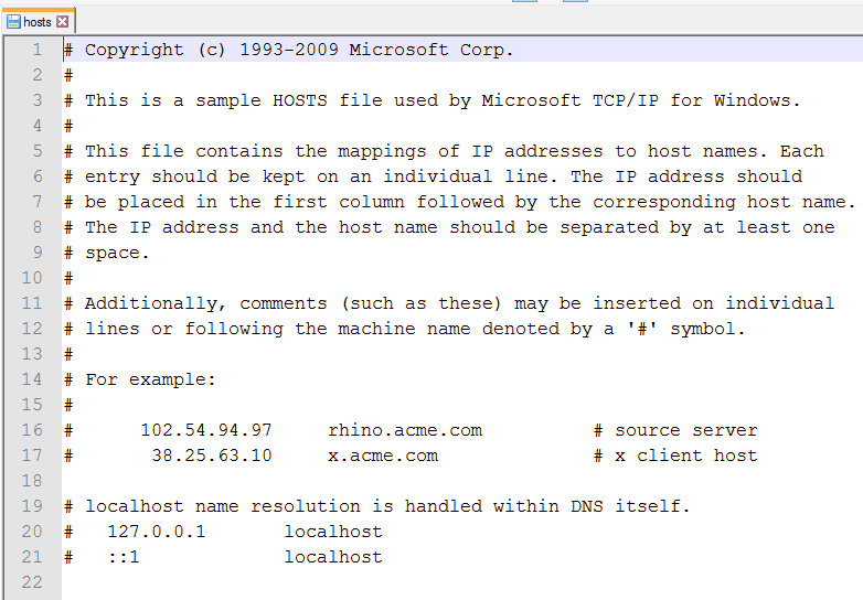 Записи hosts. Файл хост в виндовс 10 оригинал. Чистый хост файл для виндовс 7. Чистый файл hosts Windows 10. Файл хост в виндовс 10 содержимое.
