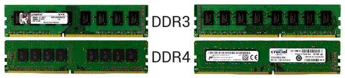 Сравнение DDR 3 и DDR 4