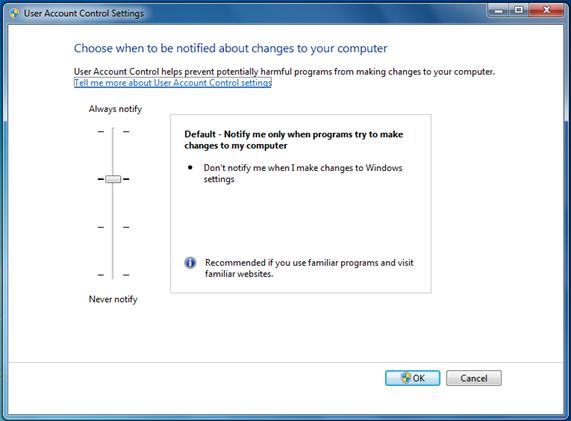 Основы безопасности Windows 7