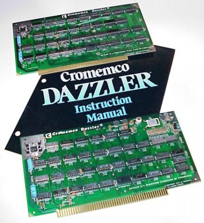 История появления первой в мире "цветной" видеокарты Cromemco Dazzler