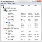 Open Hardware Monitor 0.6 посмотреть температуру процессора AMD - Intel.