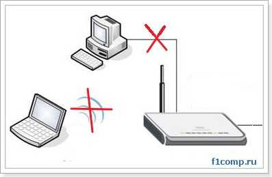 При подключении двух компьютеров к Wi-Fi роутеру не работает интернет