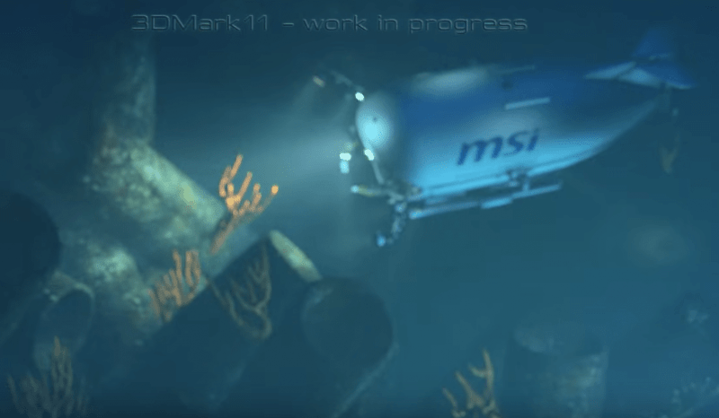 3DMark, тестовый ролик "Deep sea"