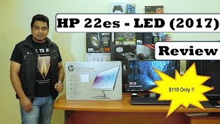 HP 22es (21.5 inc.) Full HD LED Monitor - 2017 | Best low cost Monitor | Review
