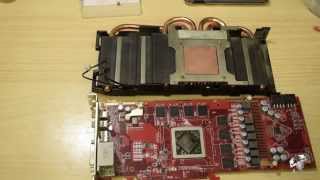 Замена термопасты AMD HD6970 HD6950