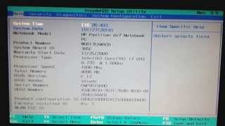 How to make a boot disk with the BIOS Insydeh30 Setup Utility Rev 3.5