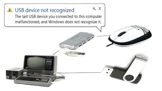 Компьютер не видит флешку Unknown USB Device ?