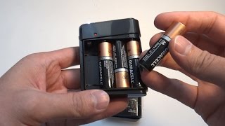 Аккумулятор Power Bank на батарейках AA