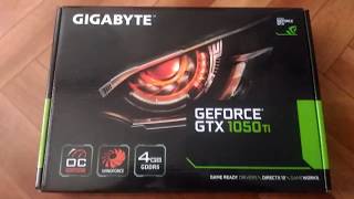 Обзор - Gigabyte Geforce GTX 1050 Ti + Тесты. Лучшая бюджетная видеокарта для игр в 2018! unboxing