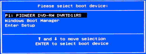Загрузочная флешка не отображается в Boot Menu