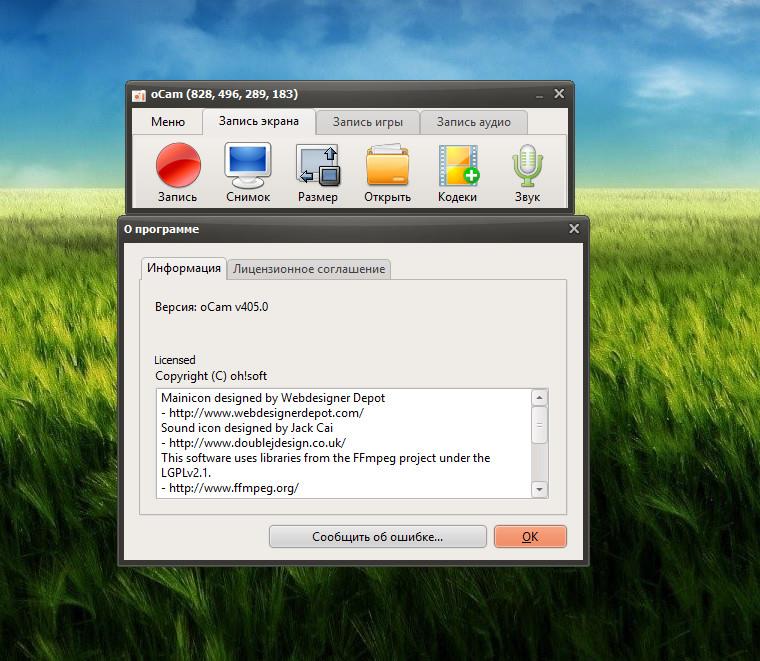 Программа для записи экрана. Программа OCAM. Программа для записи с экрана компьютера со звуком. Запись с экрана программу cam. Приложение для записи экрана на ПК.