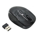 OKLICK Wireless Optical Mouse  530SW   Black  (RTL) USB 3btn+Roll,  уменьшенная
