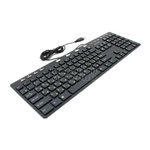 Клавиатура OKLICK Multimedia Keyboard  600M   Black   USB  105КЛ+11КЛ М/Мед