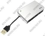 Sema  SFD-321F/Q1SR Silver  USB2.0 CF/MD/xD/MMC/SD/microSD/MS(/Pro/Duo)Card  Reader/Writer