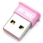 ASUS  USB-BT21-Pink  Mini Bluetooth v2.0 USB Adaptor (Class  II)